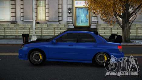Subaru Impreza Qimfuxo para GTA 4