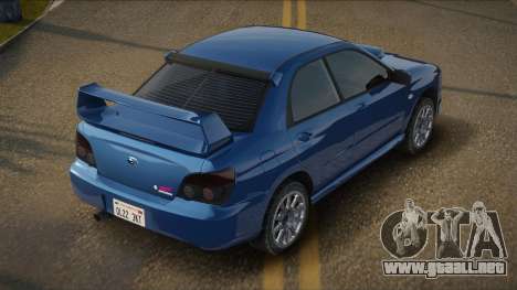Subaru Imperza Sederphia para GTA San Andreas