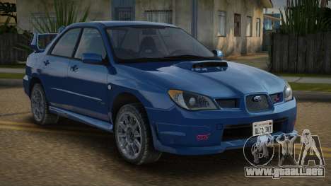 Subaru Imperza Sederphia para GTA San Andreas