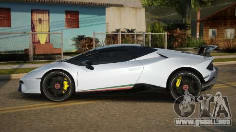 Lamborghini Huracan Exnicard para GTA San Andreas
