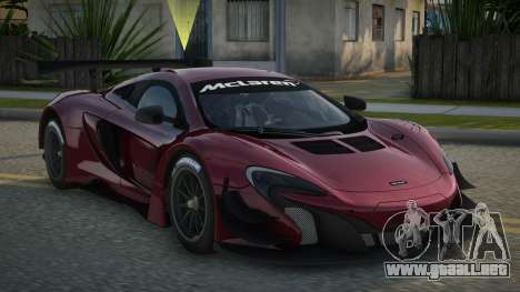 McLaren 650S Gailjara para GTA San Andreas