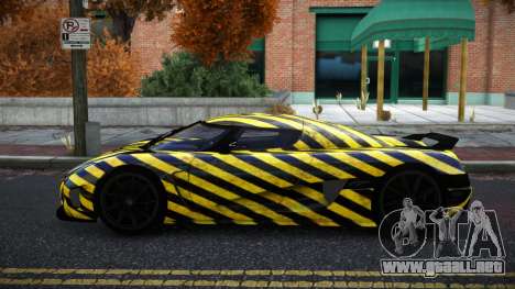 Koenigsegg Agera Vanles S8 para GTA 4