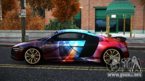 Audi R8 Besonse S1 para GTA 4