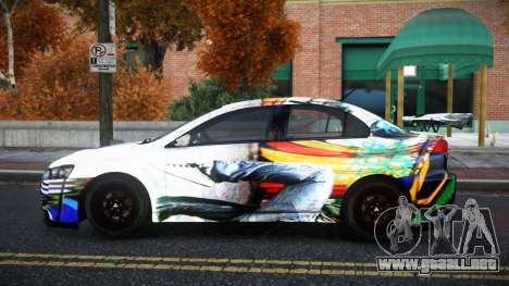 Mitsubishi Lancer Evolution X Jasan S4 para GTA 4