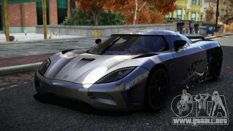 Koenigsegg Agera Vanles S2 para GTA 4