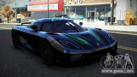 Koenigsegg Agera Vanles S5 para GTA 4