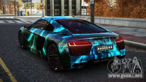 Audi R8 Dochargo S12 para GTA 4