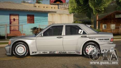 Mercedes-Benz 190E Gartjenya para GTA San Andreas