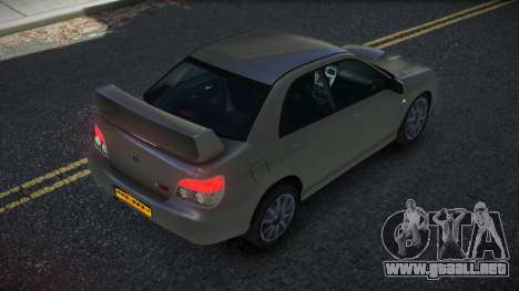 Subaru Impreza Mulbab para GTA 4