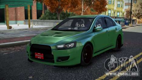 Mitsubishi Lancer Evolution X Jasan para GTA 4