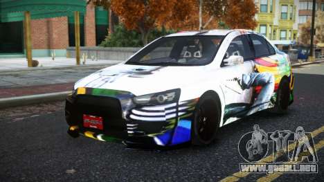 Mitsubishi Lancer Evolution X Jasan S4 para GTA 4