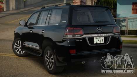 Toyota Land Cruiser LC200 VX.R para GTA San Andreas