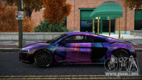 Audi R8 Dochargo S13 para GTA 4