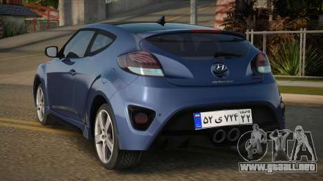 Hyundai Veloster Sarisan para GTA San Andreas