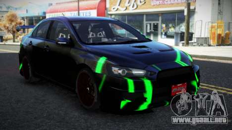 Mitsubishi Lancer Evolution X Jasan S7 para GTA 4