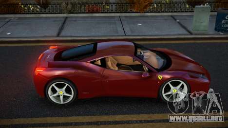 Ferrari 458 Mizvog para GTA 4