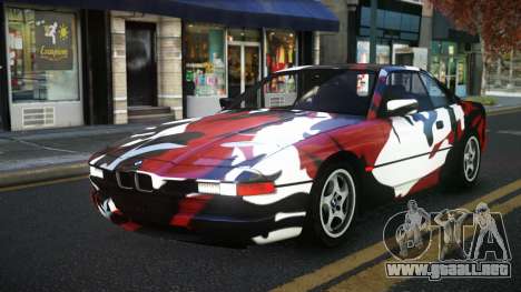 BMW 850CSi Galelina S14 para GTA 4