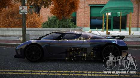 Koenigsegg Agera Vanles S2 para GTA 4