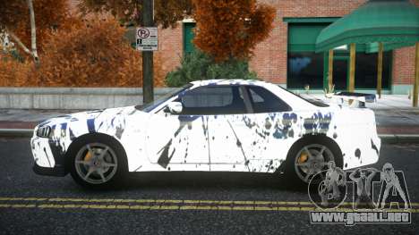 Nissan Skyline R34 Bridy S4 para GTA 4