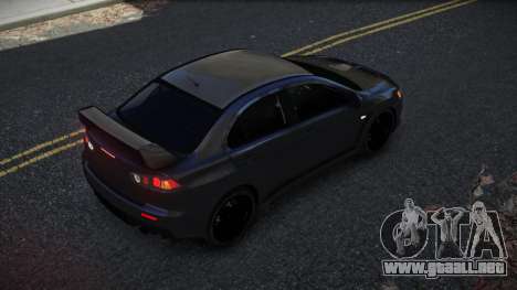Mitsubishi Lancer Evolution X Jirefopoy para GTA 4