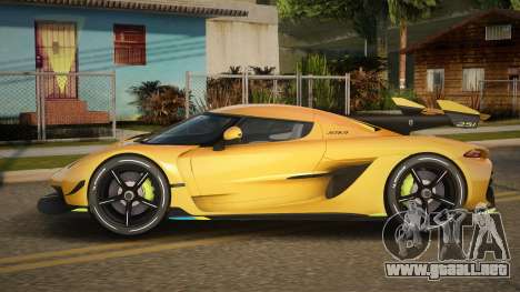 Koenigsegg Jesko Micke para GTA San Andreas