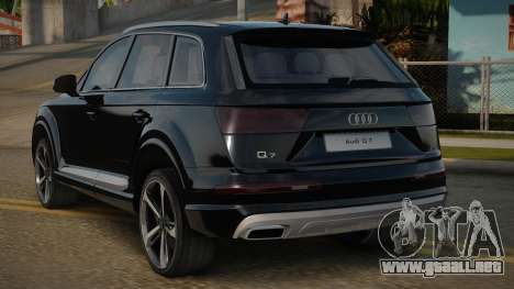 Audi Q7 Denle para GTA San Andreas