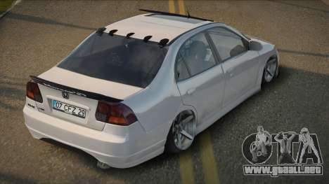 Honda Civic Nabrley para GTA San Andreas