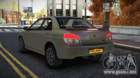 Subaru Impreza Mulbab para GTA 4