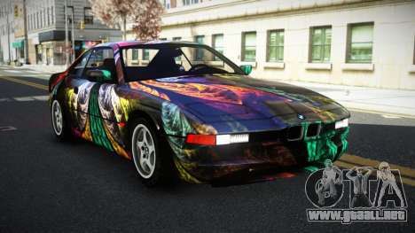 BMW 850CSi Galelina S6 para GTA 4