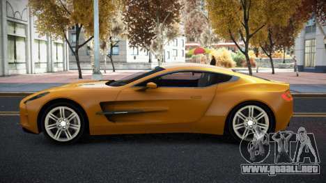 Aston Martin One-77 Zuvejoju para GTA 4