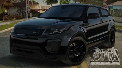 Range Rover Evoque Nahnese para GTA San Andreas