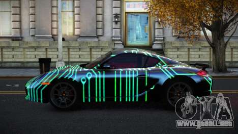 Porsche Cayman Sonlie S11 para GTA 4