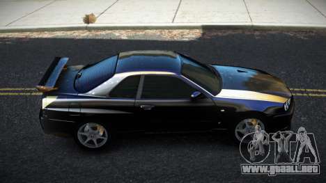 Nissan Skyline R34 Bridy S6 para GTA 4