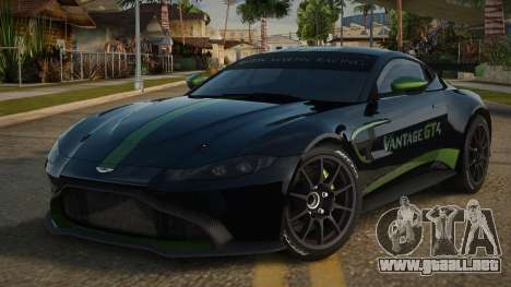 Aston Martin Vantage GT4 Tedon para GTA San Andreas