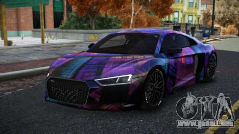 Audi R8 Dochargo S13 para GTA 4