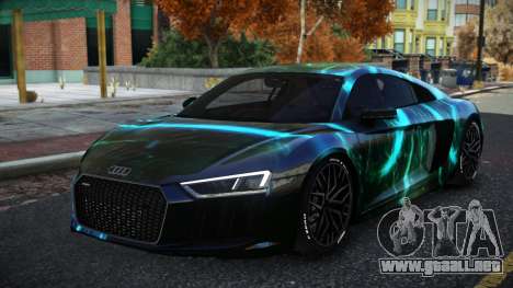 Audi R8 Dochargo S12 para GTA 4