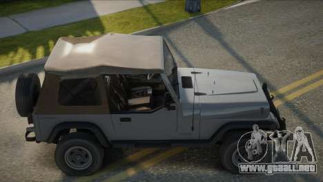 Jeep Wrangler 88th para GTA San Andreas
