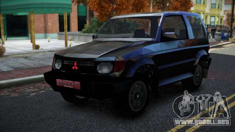 Mitsubishi Pajero Telhute para GTA 4