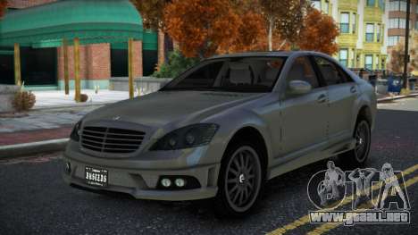 Mercedes-Benz S65 AMG Wecje para GTA 4