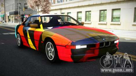 BMW 850CSi Galelina S7 para GTA 4