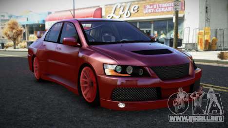 Mitsubishi Lancer Evolution VIII Bajcipo para GTA 4