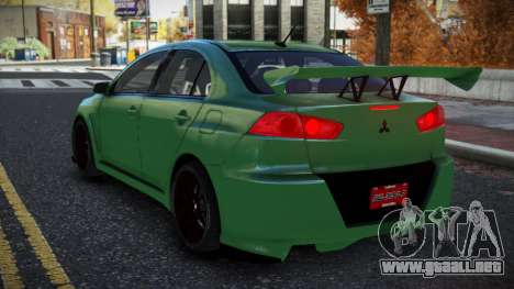 Mitsubishi Lancer Evolution X Jasan para GTA 4