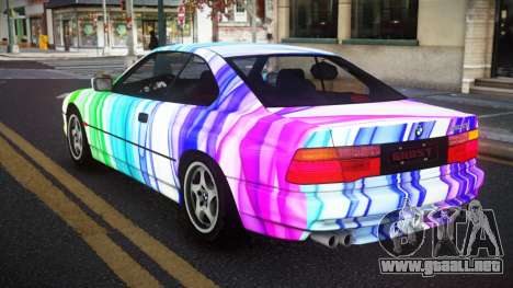 BMW 850CSi Galelina S13 para GTA 4