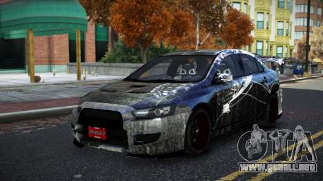 Mitsubishi Lancer Evolution X Jasan S3 para GTA 4