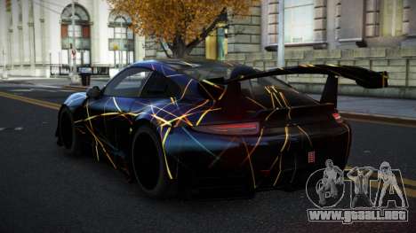 Porsche 911 GT3 Rahcole S9 para GTA 4