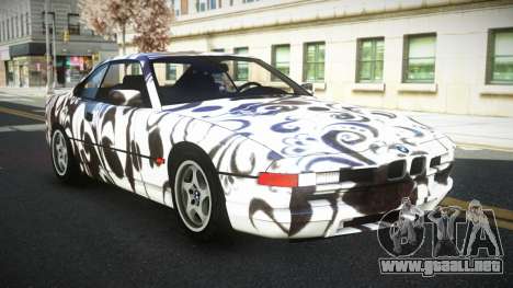 BMW 850CSi Galelina S5 para GTA 4