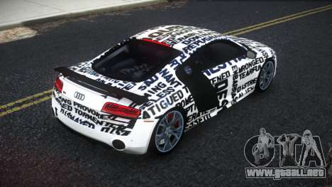 Audi R8 Saria S10 para GTA 4