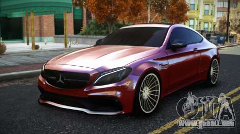 Mercedes-Benz C63S AMG Genfoqu para GTA 4