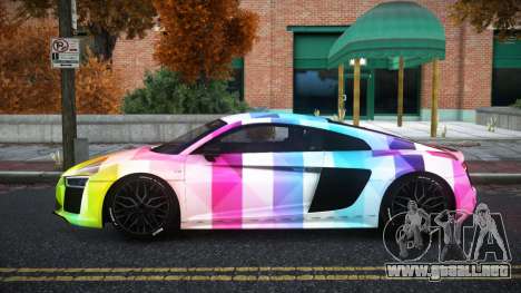 Audi R8 Dochargo S10 para GTA 4