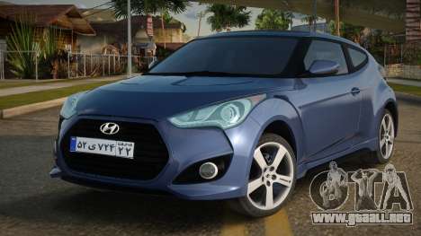 Hyundai Veloster Sarisan para GTA San Andreas